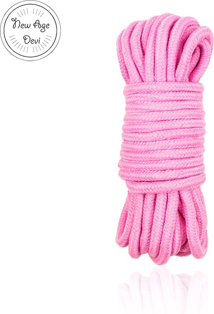 Goedkoopste Bondage touw - Bondage - BDSM - Roze - 10meter - Erotiek - Rollenspel - Touw
