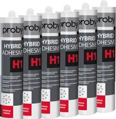 Proby Hybridekit H1 Lijmkit 290ml - Wit - 6 stuks