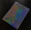 Afbeelding van het spelletje acid & pvc vrije kaart sleeves | card sleeves | holographic laser rainbow | 50 stuks | 56mm x 87mm