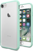 Apple iPhone 8 Hoesje - Spigen - Ultra Hybrid Serie - Hard Kunststof Backcover - mint green - Hoesje Geschikt Voor Apple iPhone 8