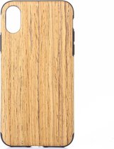 Apple iPhone X/10 Hoesje - Mobigear - Nature Serie - TPU Backcover - Rosewood - Hoesje Geschikt Voor Apple iPhone X/10