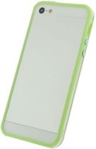 Apple iPhone 5/5s/SE Hoesje - Xccess - Serie - Hard Kunststof Bumper - Groen - Hoesje Geschikt Voor Apple iPhone 5/5s/SE
