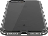 Apple iPhone 7 Plus Hoesje - XQISIT - Phantom Serie - Hard Kunststof Backcover - Clear / Anthracite - Hoesje Geschikt Voor Apple iPhone 7 Plus