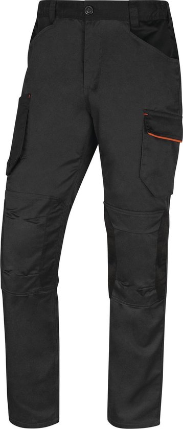 Pantalon Delta Plus M2PA3STR Grijs/ Oranje - taille 3XL