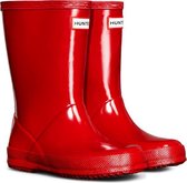 Hunter - Regenlaarzen voor kinderen - Kids First Classic Gloss - Helder rood - maat 28EU