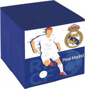 opbergmand Real Madrid junior 31 x 31 x 31 cm blauw