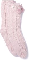 UGG Pom Pom Fleece Lined Dames Sokken - Roze - One Size