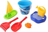 strandspeelgoed set emmer 24 cm 7-delig