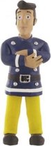 speelfiguur Fireman Sam: Elvis 8 cm blauw/geel