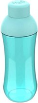 waterfles H2O lunch buddies 600 ml turquoise