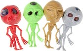 Alien Mesh ball met kleine balletjes ruimtewezen 20 stuks - uitdeelcadeautjes - traktatie HALLOWEEN