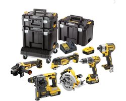 DeWALT DCK685P3T Accu combiset 6-delig 18V XR 5.0Ah in TSTAK