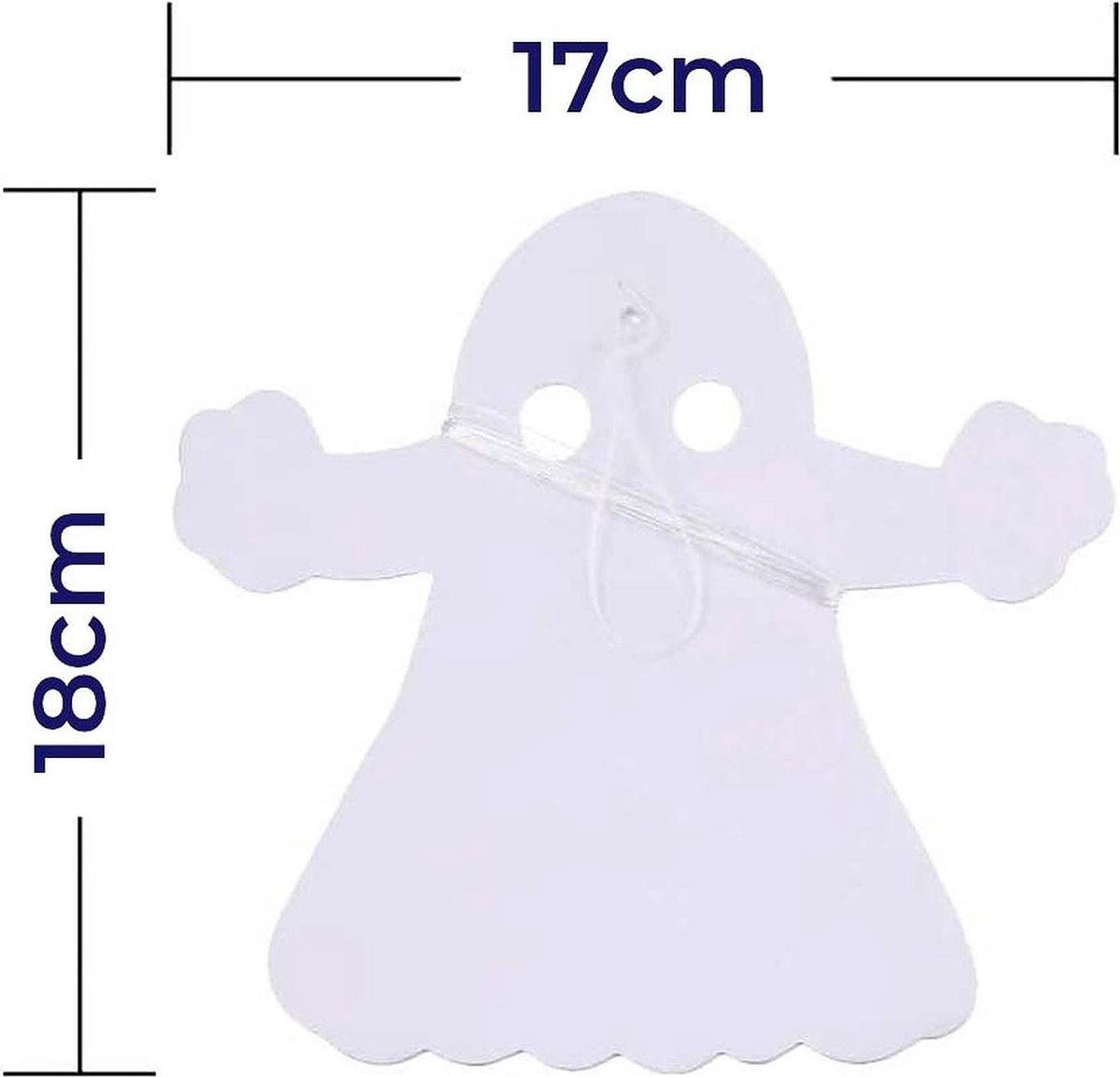 Guirlande Halloween Fantôme - Feutrine