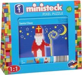 Ministeck Sinterklaas set / puzzel (200 stukjes) / schoencadeau voor kinderen (knutselset, steentjes leggen)