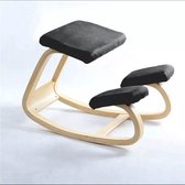 Chaise haute ergonomique pour genoux Zwart | Tabouret Balance - Tabouret De Travail | Faqood