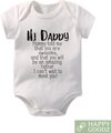 Daddy to be, Papa aankondiging 100% katoen