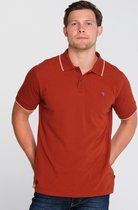 J&JOY - Poloshirt Mannen Ontario Forest Brown