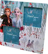 fotolijst Frozen II meisjes 23 cm hout blauw