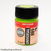 Acrylverf Zijdeglans - 688 Felgroen - Deco - Universal Satin - Amsterdam - 16 ml