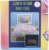 Glow in the dark dekbedovertrek - deken - kinderen - jongens - meisjes
