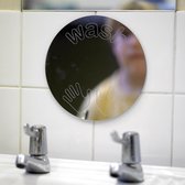 TickiT-Message Mirror-Handen wassen-wasruimte-Spiegel-kinderdagverblijf