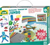 Lena Knutselset Jumbo Junior - 35,5cm - Karton Turquoise - 800-delig