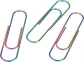 regenboogpaperclips XXL 10 cm 5 stuks