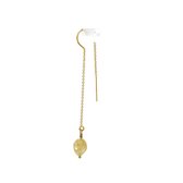 Pat's Jewels Doortrekoorbel - Oorketting - Citrine - Geboortesteen  November - Gold Filled