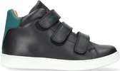 Boss Kids Baskets J096 Hoge sneakers - Leren Sneaker - Jongens - Zwart - Maat 24