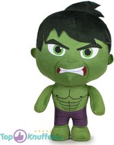 Hulk Marvel Avengers Pluche Knuffel 42 cm XL | Marvels Movie Plush Toy | Speelgoed knuffelpop superheld voor kinderen jongens meisjes