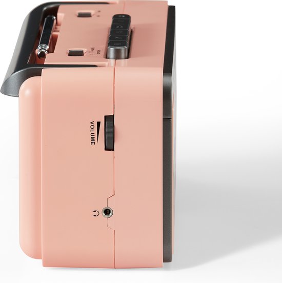 Crosley CT102A - Cassettespeler - Rosé goud & Grijs