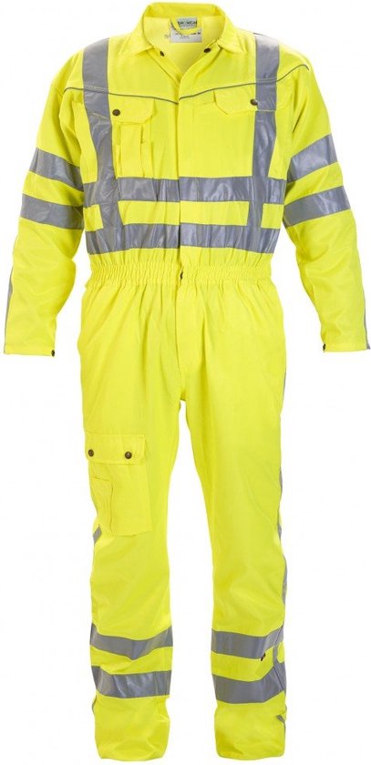 Foto: Hydrowear antwerpen overall coverall reflecterend geel maat 52