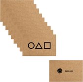 visitekaartje - 10pcs - Kaartje - Visitekaartje - Business Card - Uitnodigingskaart -  Card - Kaartjes