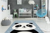 Mooyak - Vloerkleed / Speelkleed - Mats Panda - Blauw - 80 x 150cm