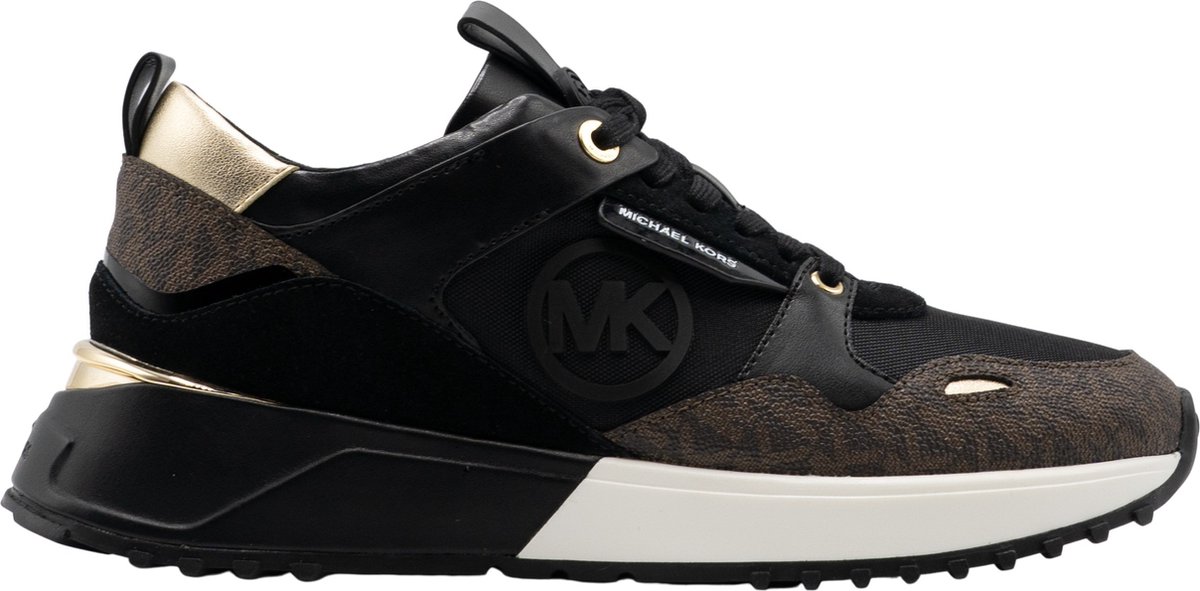 Michael Kors Theo Trainer Dames Sneakers - Zwart - Maat 40