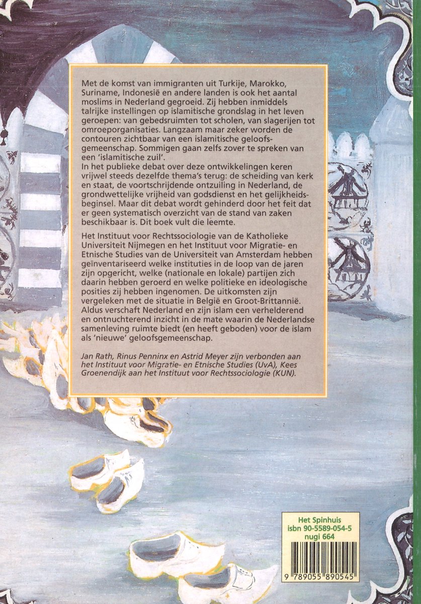 Nederland En Zijn Islam 1Dr - back cover