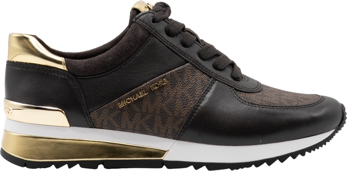 Michael Kors Allie Wrap Dames Sneakers - Bruin - Maat 38