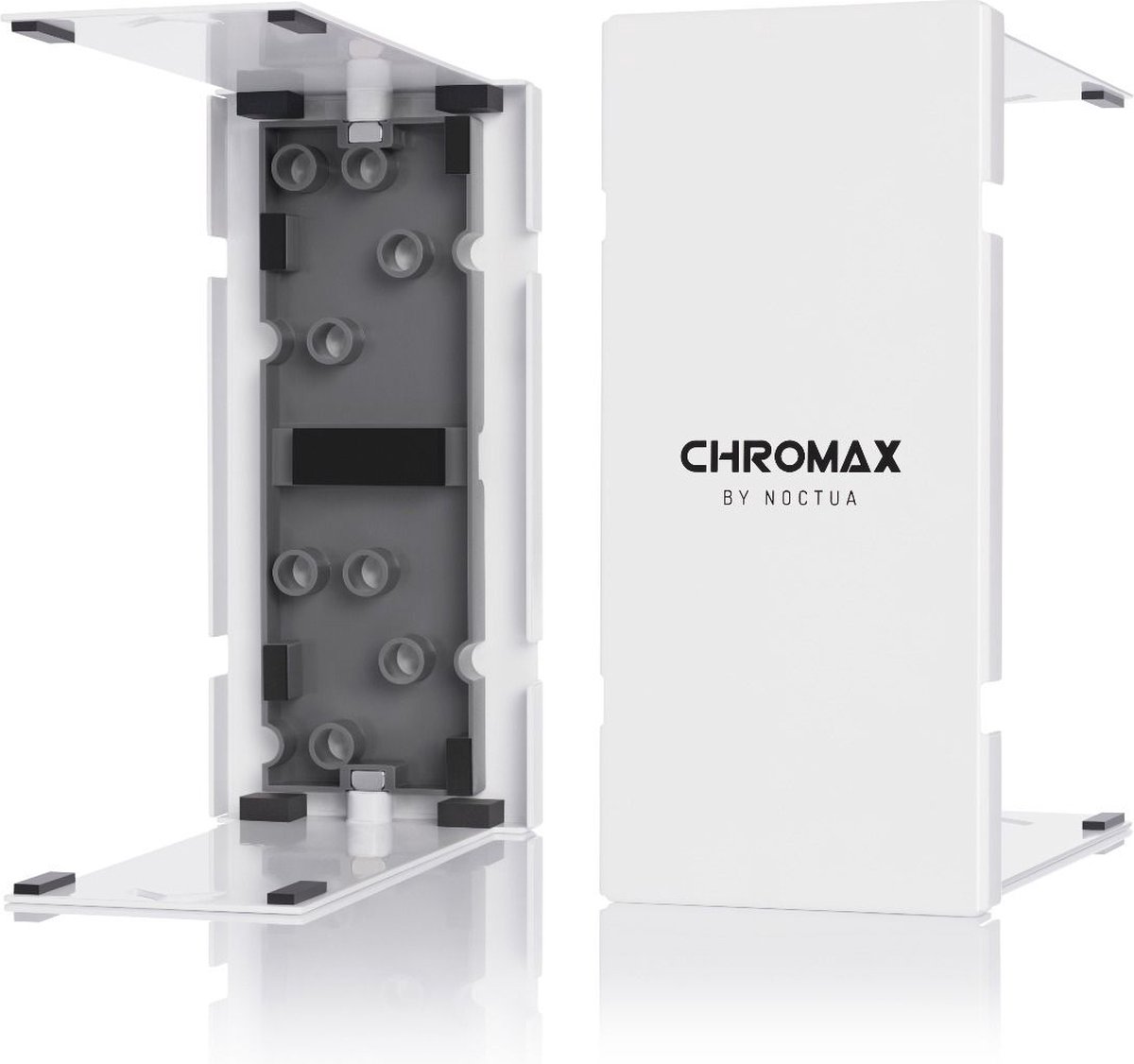 Noctua NA-HC8 chromax.white - Heatsink cover - voor Noctua NH-U12A