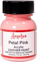 Angelus Leather Acrylic Paint - textielverf voor leren stoffen - acrylbasis - Petal Pink - 29,5ml
