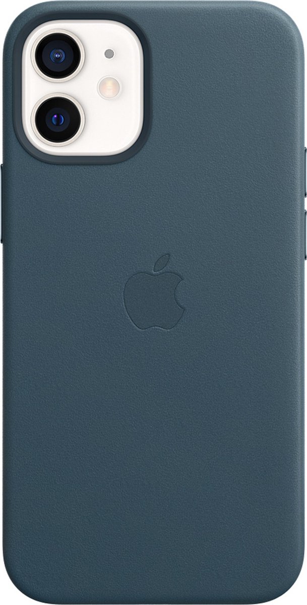 Apple - Leren hoesje - MagSafe - iPhone 12 Mini - Baltisch blauw