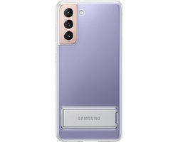 Samsung Clear Standing Hoesje - Samsung S21 - Transparant