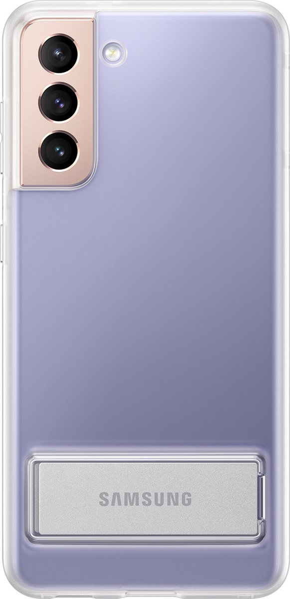 Samsung Clear Standing Hoesje - Samsung S21 - Transparant