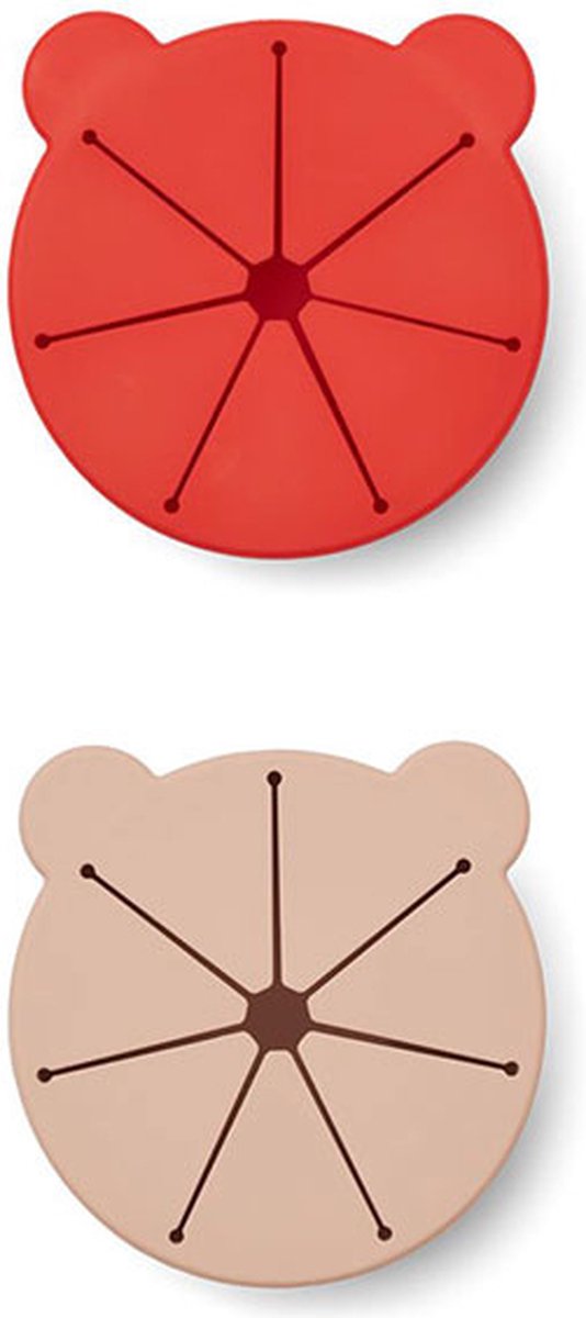 Liewood Kelly snackdoosje Apple red/rose mix