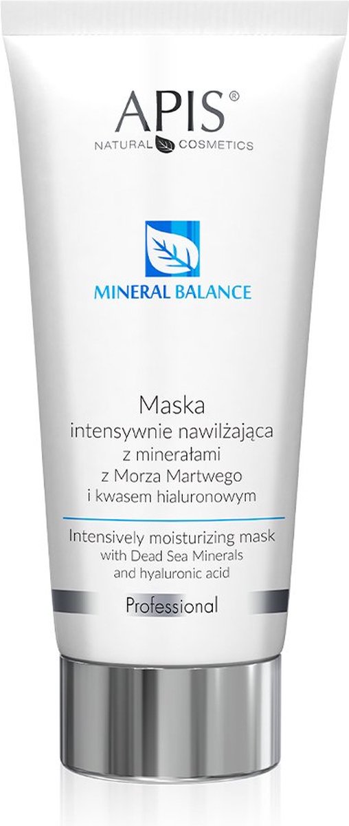 Mineraal Balans Intensief Verzorgend Masker met Dode Zee Mineralen en Hyaluronzuur 200ml