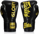 Fairtex bokshandschoen GLORY zwart goud 12 Oz