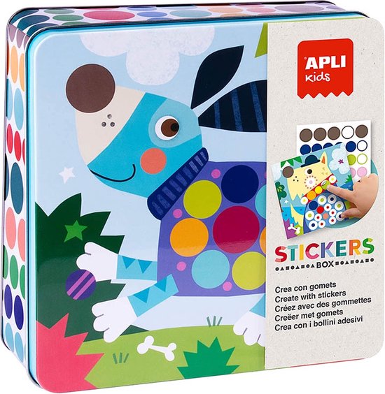 Foto: Apli kids stickerspel honden