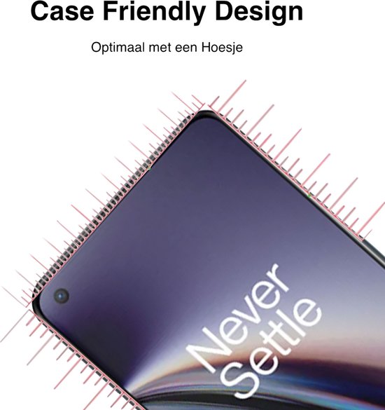 Geschikt voor OnePlus Nord 2 / Nord CE Screenprotector - Screenprotector geschikt voor OnePlus Nord 2 / Nord CE Beschermglas - 1 Stuk