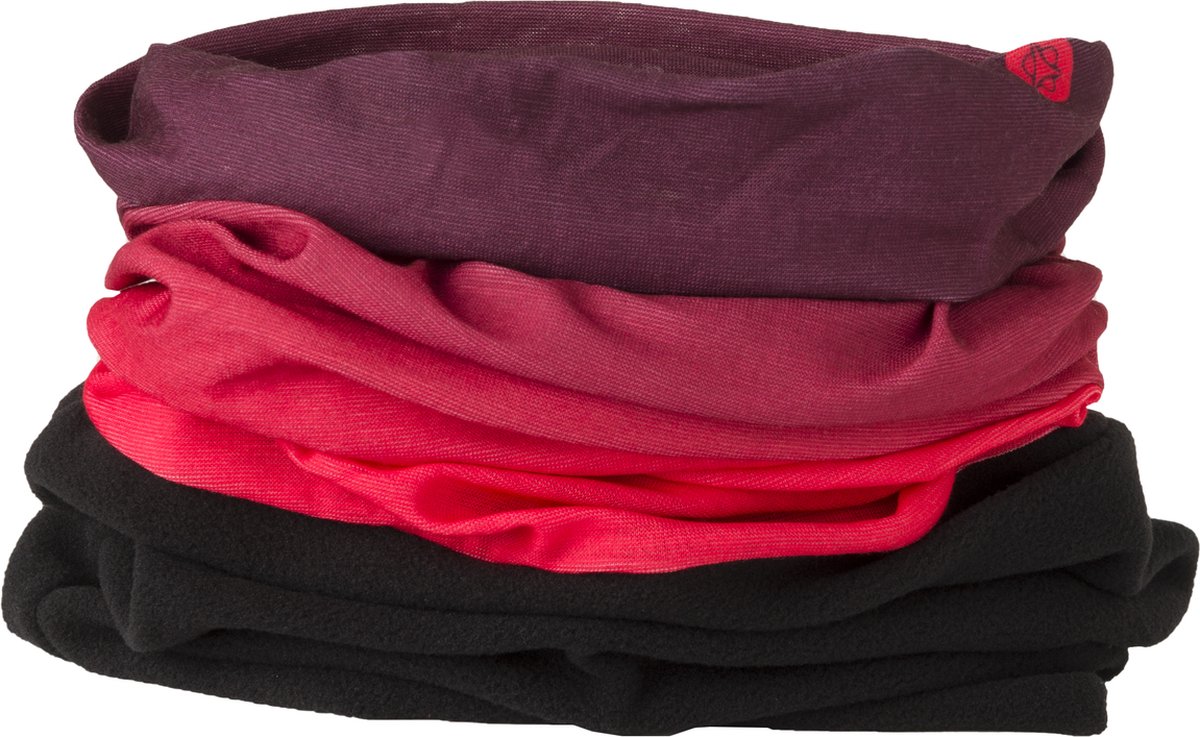 AGU Gradient Col Trend Dames - Rood - One Size