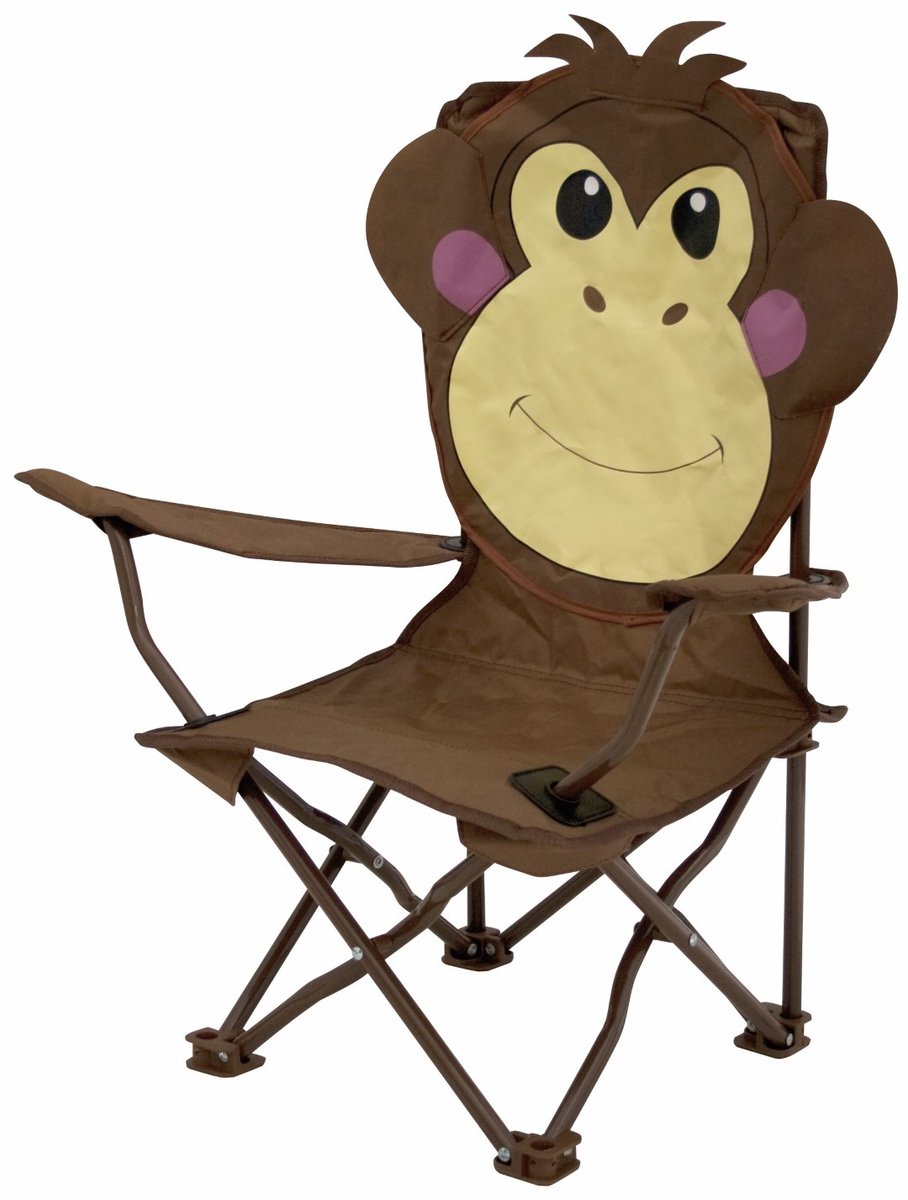 Bol.com Eurotrail Campingstoel Kinder Ardeche Animal - Aap aanbieding