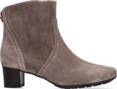 Gabor 820.1 Enkellaarsjes - Enkelboots met rits - Dames - Taupe - Maat 40